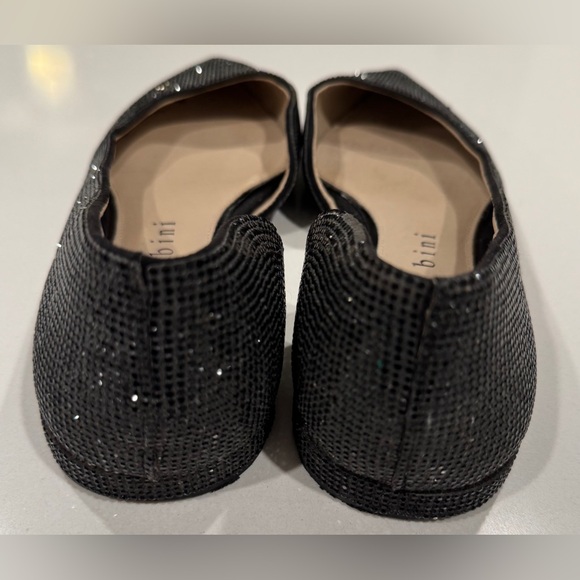 Gianni Bini Black Sparkle Flats - Picture 5 of 5